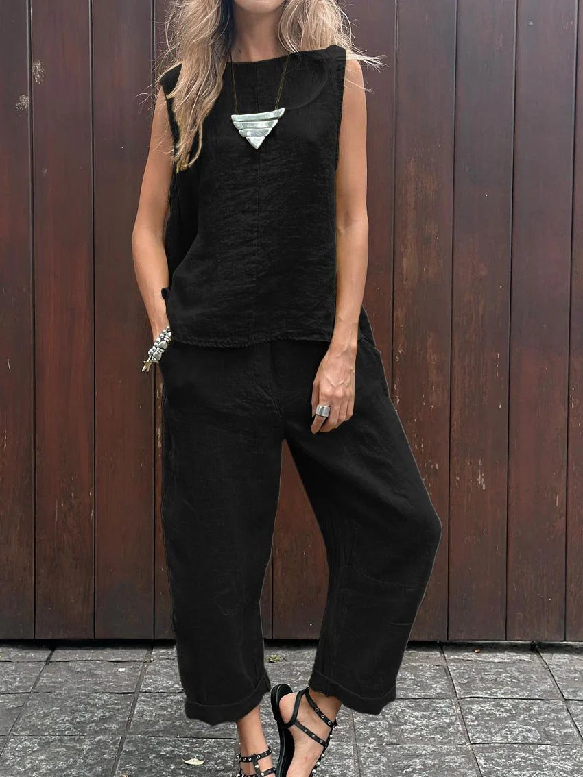 Pure Vesta | Summer two-piece set with lightweight comfort