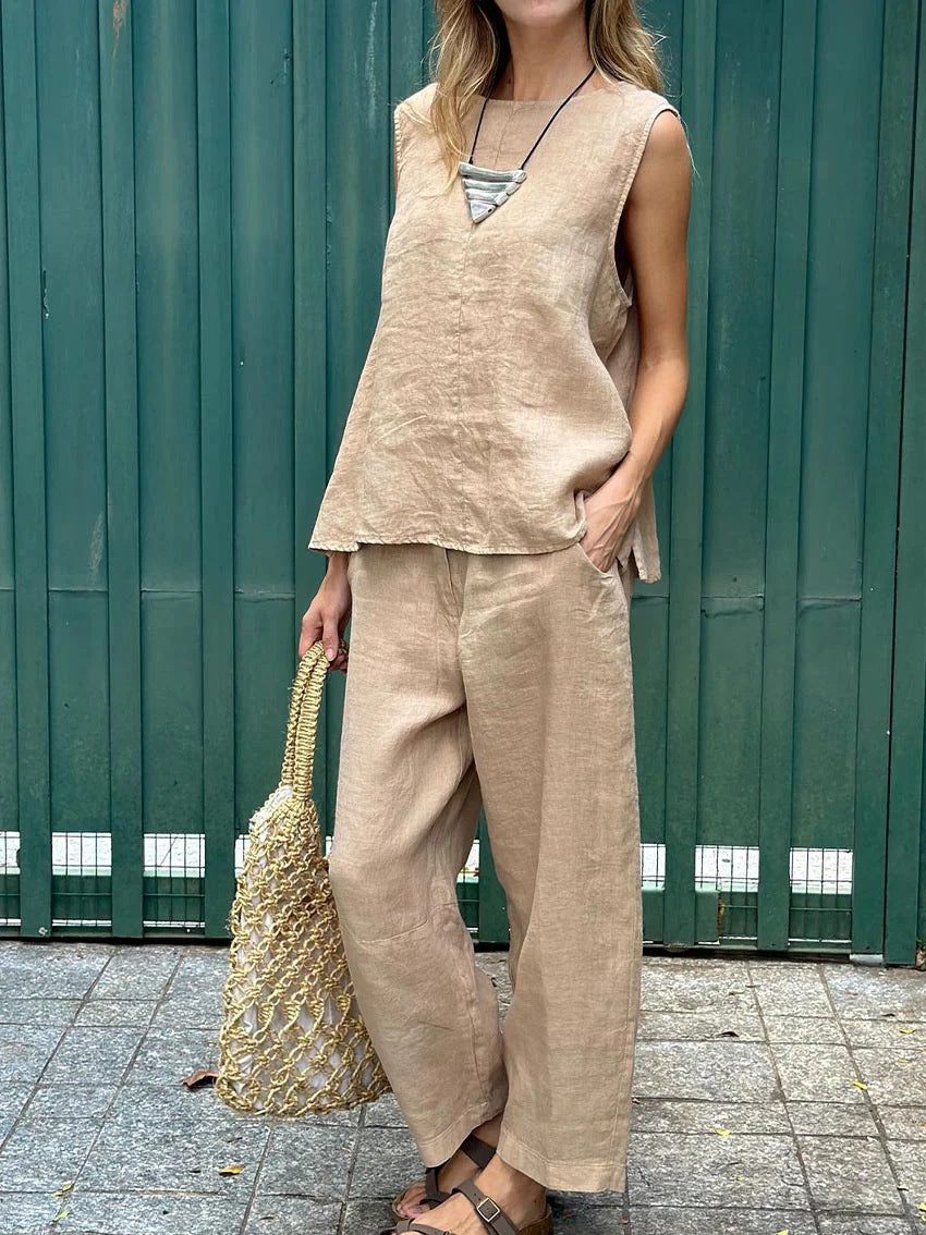Pure Vesta | Summer two-piece set with lightweight comfort